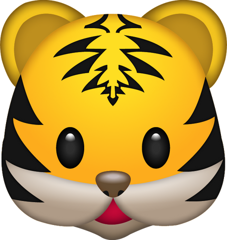 Download Tiger Emoji PNG